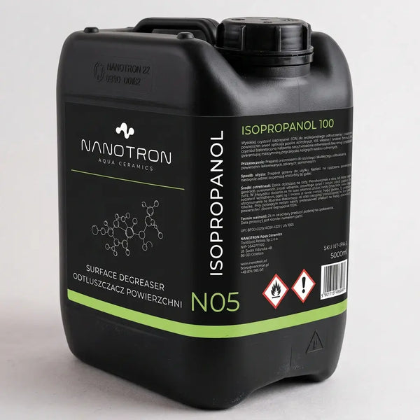 ISOPROPANOL 100 - Odtłuszczacz powierzchni Izopropanol 5L