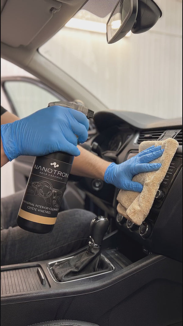 Wideo Nanotron – czyszczenie wnętrza Interior Shield